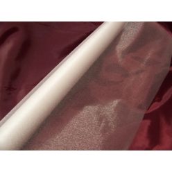 fehér 23,5 cm * 10 m organza