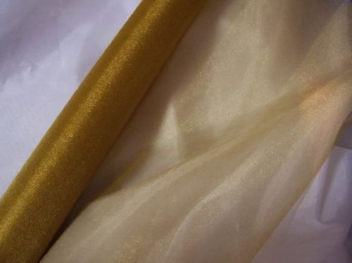 arany  23,5 cm * 10 m organza