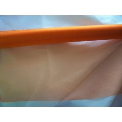 sötétnarancs 23,5 cm * 10 m organza