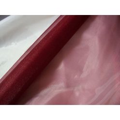 bordó 23,5 cm * 10 m organza