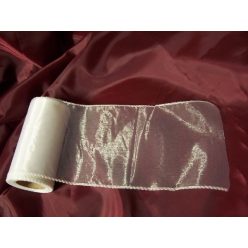 fehér 11 cm * 10 m organza