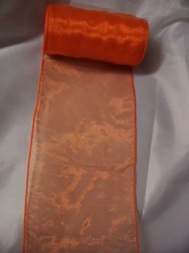 narancs 11 cm * 10 m organza