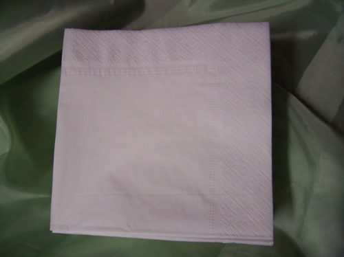 33*33 szalvéta (250 db/cs) fehér, 2 rétegű