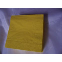 33*33 szalvéta (50 db/cs) citromsárga