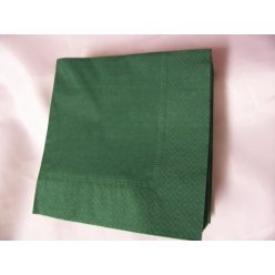 33*33 szalvéta (50 db/cs) sötétzöld