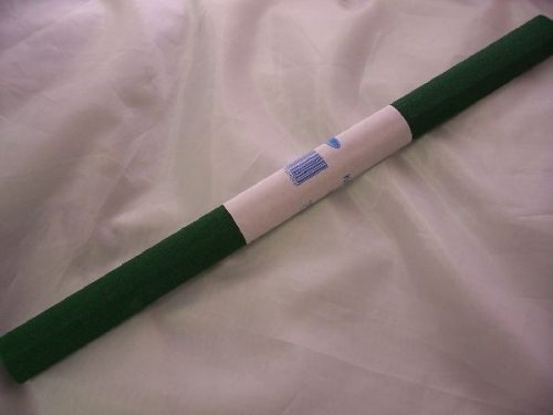 krepp papír 200*50 cm sötétzöld (13)