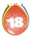 "18" évszámos lufi (8 db/cs) "18" évszámos lufi (8 db/cs)