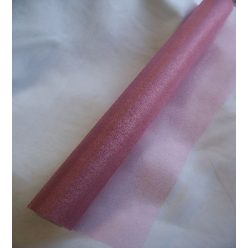 mályva 23,5 cm * 10 m organza 