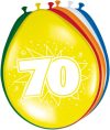 "70" évszámos lufi (8 db/cs) "70" évszámos lufi (8 db/cs)