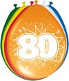 "80" évszámos lufi (8 db/cs) "80" évszámos lufi (8 db/cs)