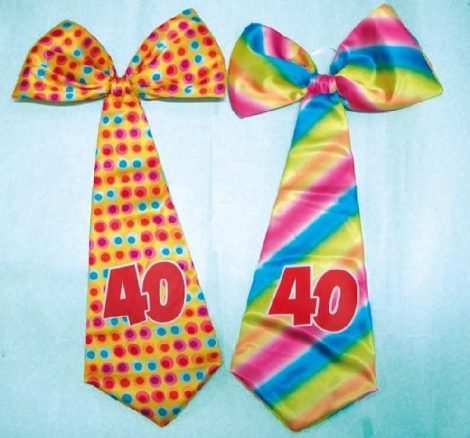 óriás évszámos nyakkend"40"  