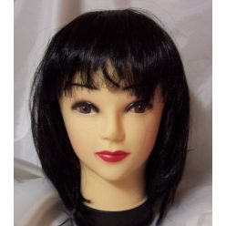 rövid fekete paróka (KLEOPÁTRA) 