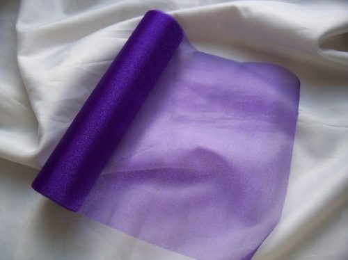 sötétlila organza (23,5 cm * 10 m) 