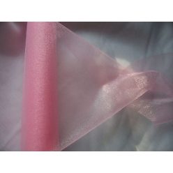 rózsaszín organza (23,5 cm * 10 m) 