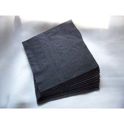 33*33 szalvéta (50 db/cs) fekete