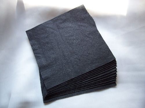 33*33 szalvéta (50 db/cs) fekete