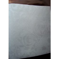   40*40 damaszthatású, mintás szalvéta (50 db/cs) fehér-TORK