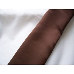 csokibarna szaténselyem ( 1,5 m széles)