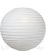 lampion gömb 35 cm-es (fehér)