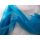türkizkék 47 cm * 10 m organza 
