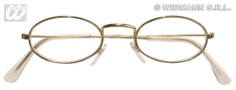 Titkárnő szemüveg (félkerek)