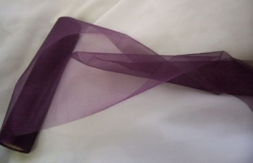 püspöklila organza (23,5 cm * 10 m