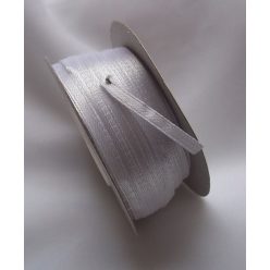 0,3 cm szatén szalag fehér (50 m) 