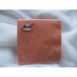 33*33 szalvéta, 3 rétegű (20 db/cs) barack