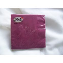 33*33 szalvéta, 3 rétegű (20 db/cs) mályva