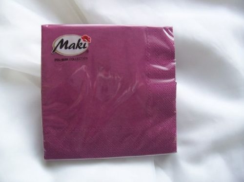 33*33 szalvéta, 3 rétegű (20 db/cs) mályva