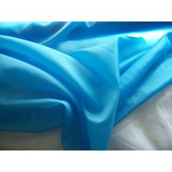 türkizkék 6. selyem dekoranyag 150 cm széles