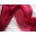 Szatén-organza (47 cm * 10 m) élénk bordó