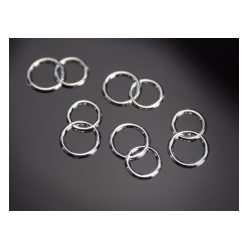Ezüst gyűrűpár 25 db (1,5 cm-es)