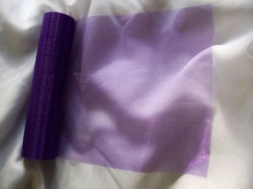 organza (47 cm * 10 m) sötétlila 