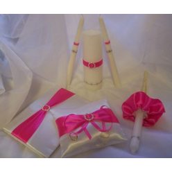 Pink szettből - gyűrűpárna