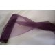 püspöklila 47 cm * 10 m organza 