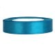 1,2 cm-s szatén szalag (25 m) türkizkék