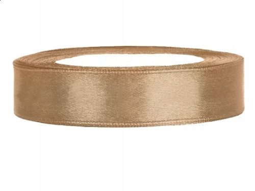 1.2 cm-s szatén szalag (25 m) arany (019J)