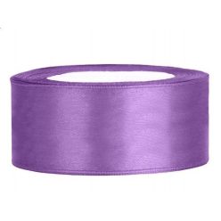 2,5 cm-s szatén szalag (25 m) lila (004) 
