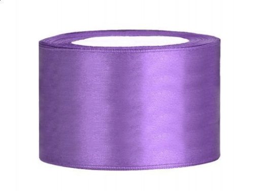 3,8 cm-s szatén szalag (25 m) lila (004)