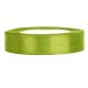1,2 cm-s szatén szalag (25 m) fűzöld (102J)