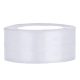 2,5 cm-s szatén szalag (25 m) fehér 
