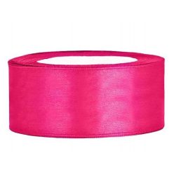 2,5 cm-s szatén szalag (25 m) pink (006)