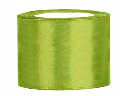 5 cm-s szatén szalag (25 m) fűzöld (102J) 
