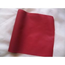 Selyem dekoranyag asztali futó bordó (25 cm * 10 m)