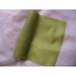 Selyem dekoranyag asztali futó moha (25 cm * 10 m)