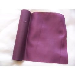 Selyem dekoranyag asztali futó padlizsán (25 cm * 10 m)