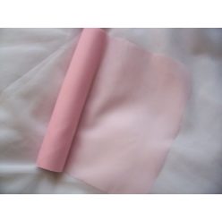Selyem dekoranyag asztali futó rózsaszín (25 cm * 10 m)