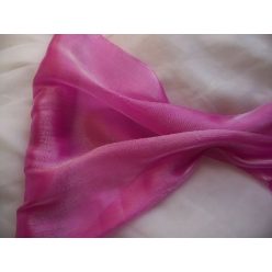 Szatén-organza (47 cm * 10 m) ciklámen
