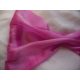 Szatén-organza (47 cm * 10 m) ciklámen